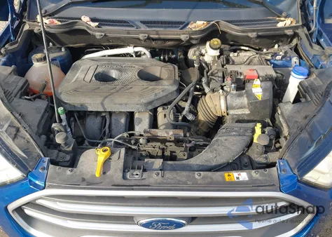 2019 Ford Ecosport Se из США, поврежденный, VIN MAJ6S3GL1KC299530